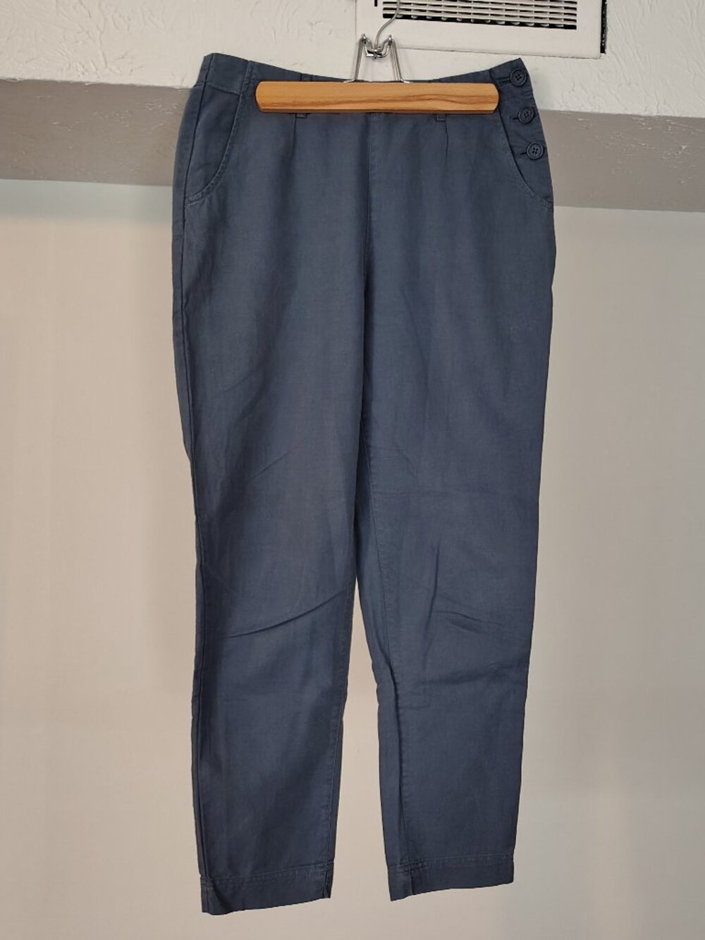 Seasalt Cornwall Nanterrow Linen-Cotton trouser size 6